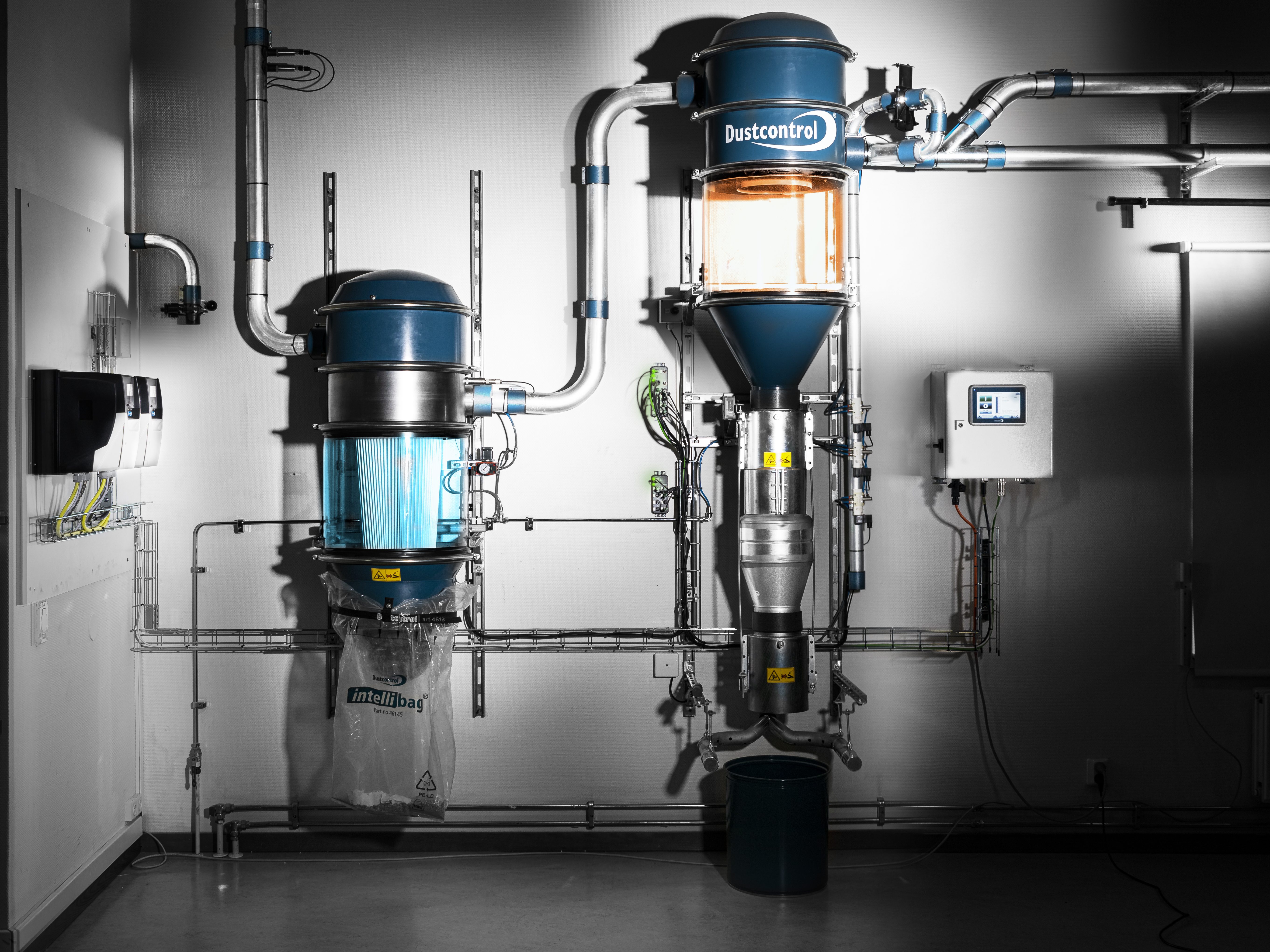 A partnered approach to dust extraction and containment