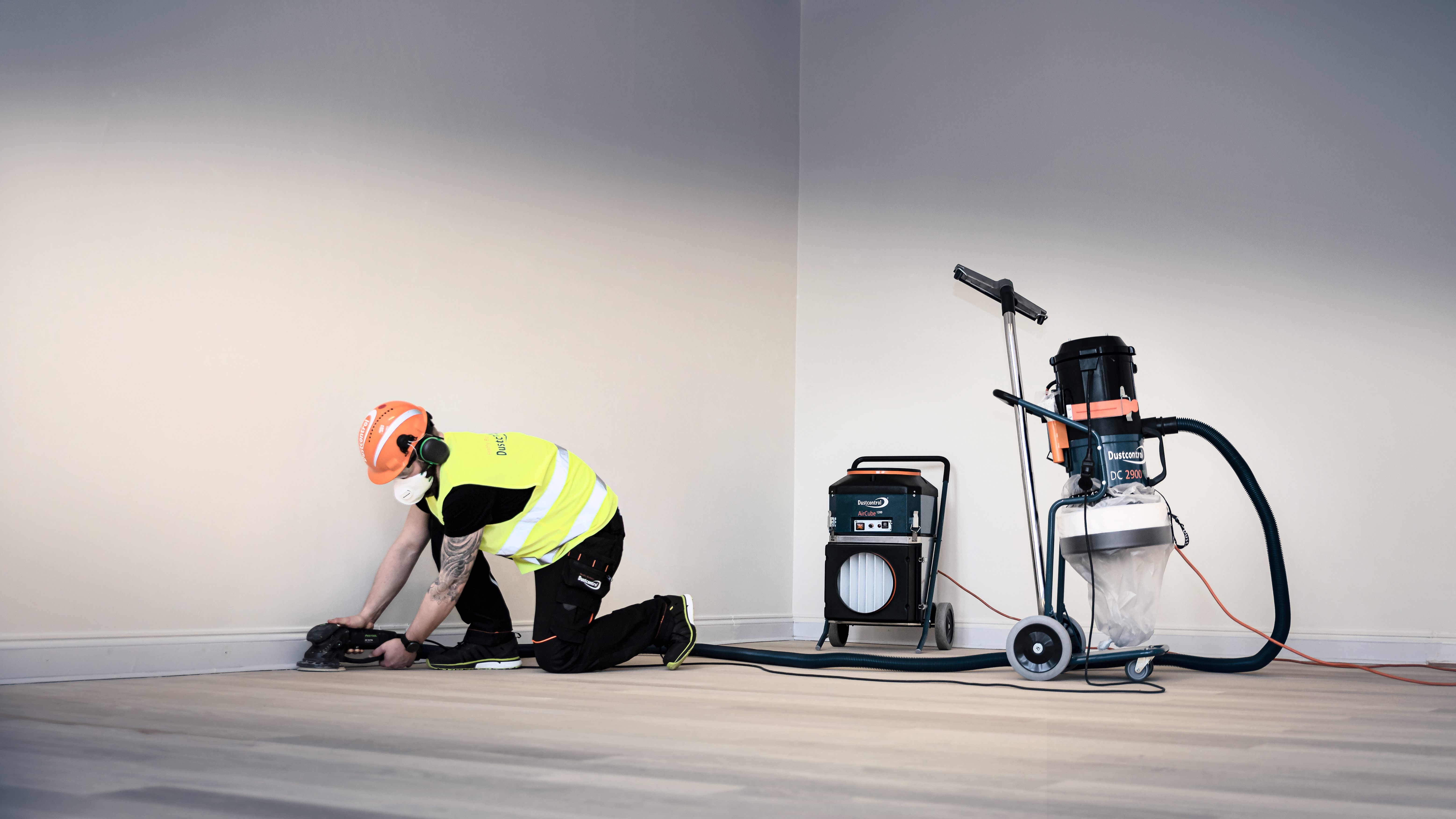 Controlling dust to create a safe working environment