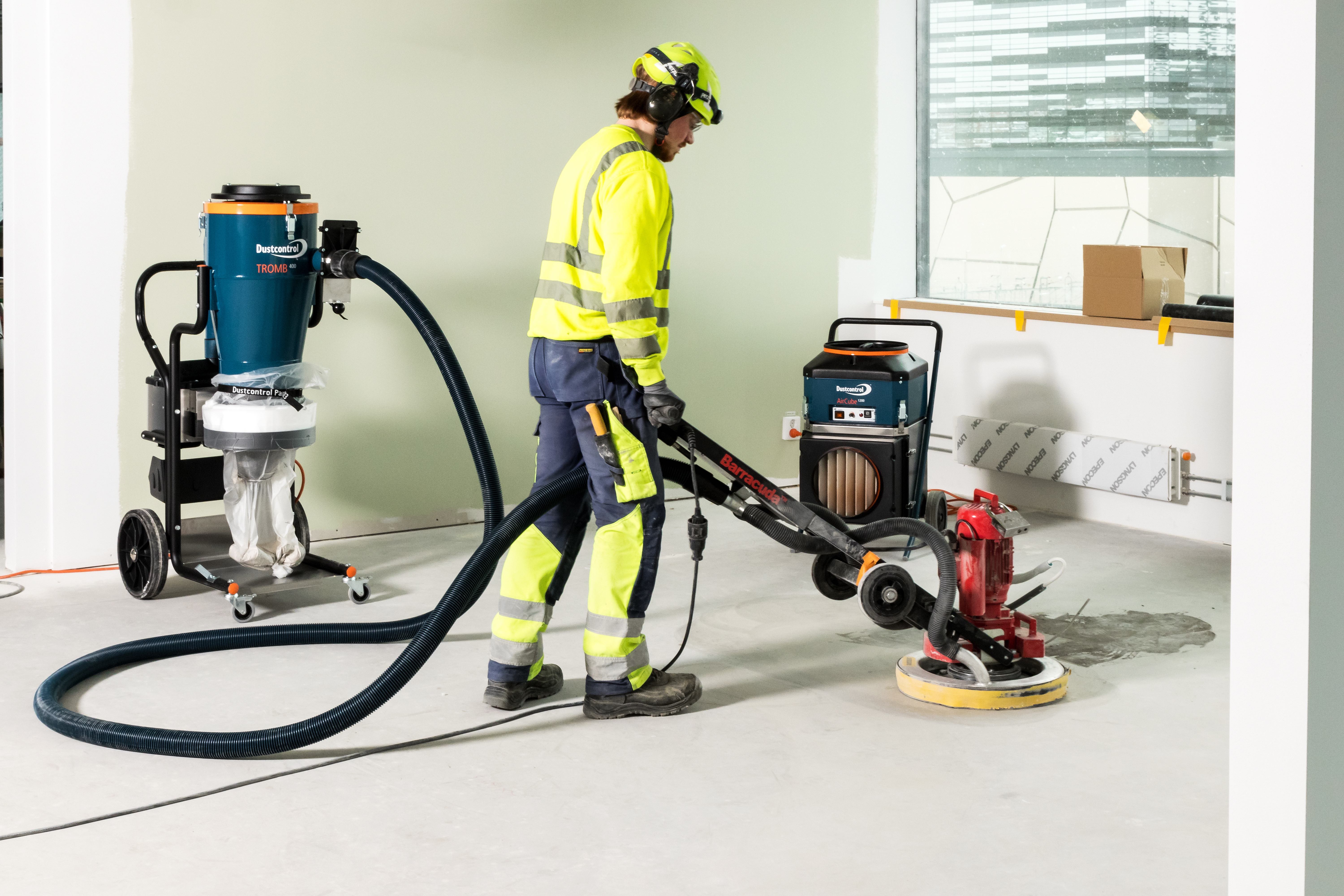 The DC Tromb: A cleaner solution to floor grinding
