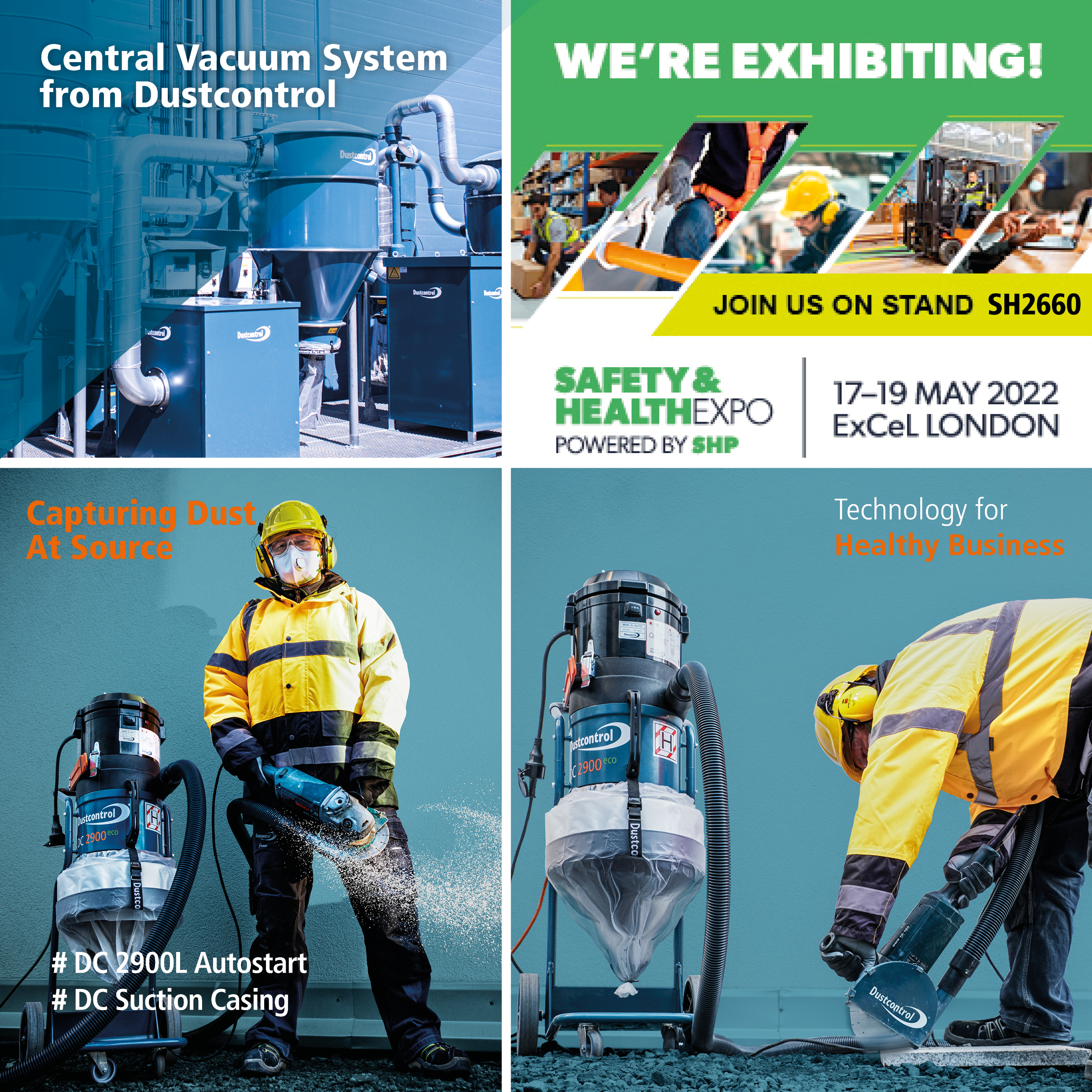 One week to go until we exhibit at Safety & Health Expo 2022