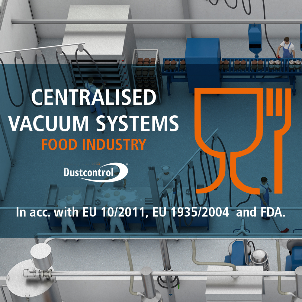 New - Centralised Vacuum Systems for Food Industry