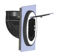 X50/76 Wall/Floor Outlet, Clean Room