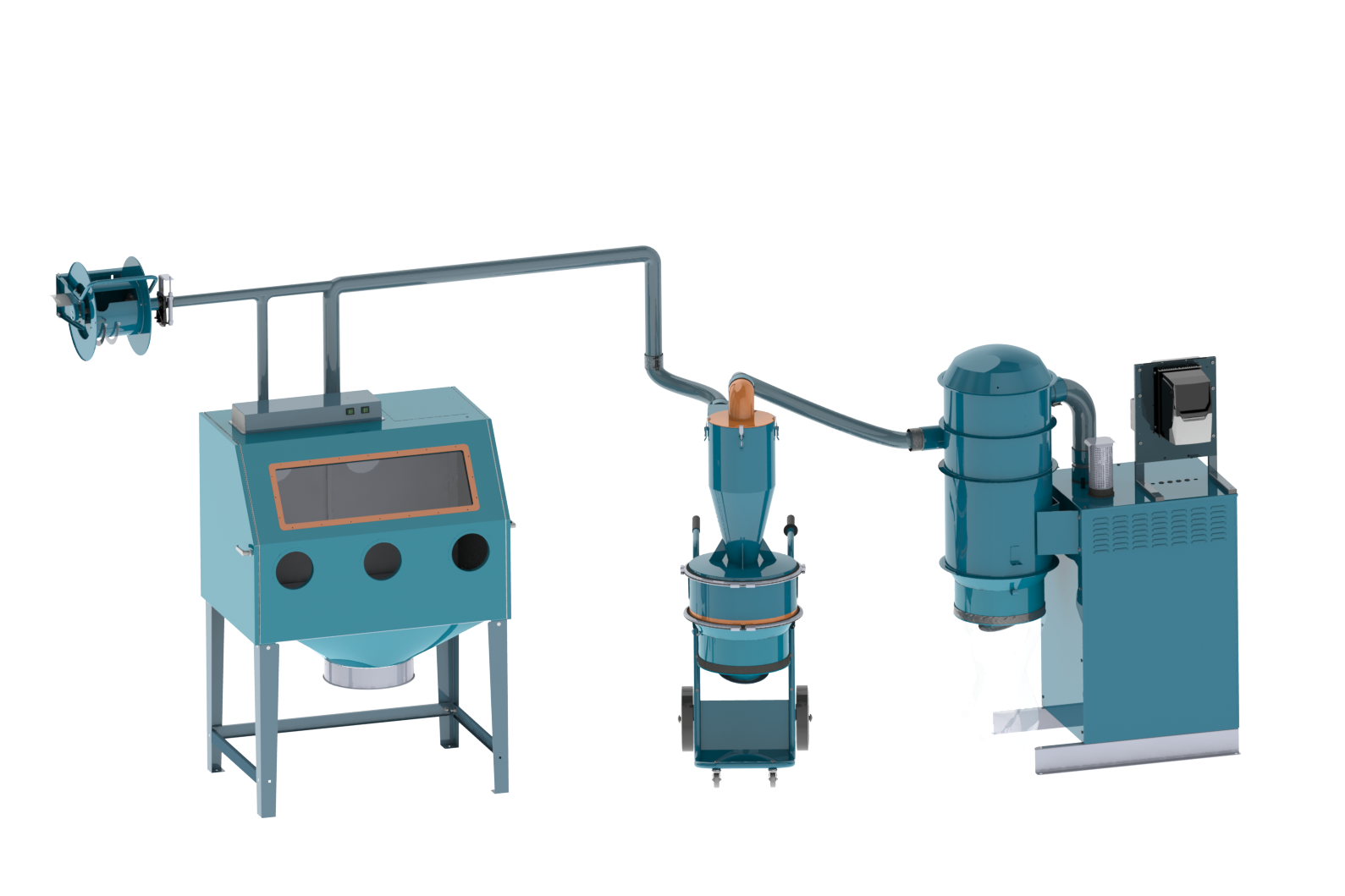 Dustcontrol DC Box for cleaning of machines and tools