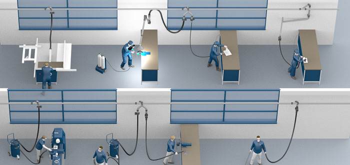Dustcontrol System Animation