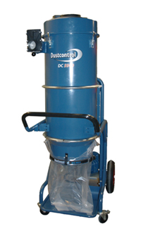 Dustcontrol's dust extractor for heavy cleaning