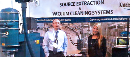 Dustcontrol UK Ltd. exhibited on the FoodEx 2012 Show 