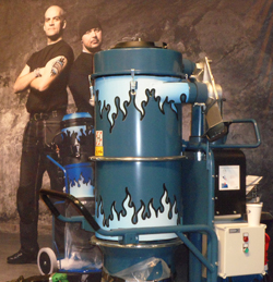 Dustcontrols' stand at Nordbygg 2012