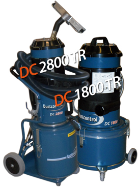 Compressed air dust extractors from Dustcontrol