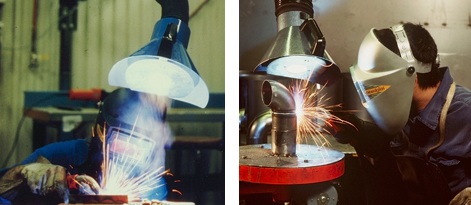 The hazards in welding