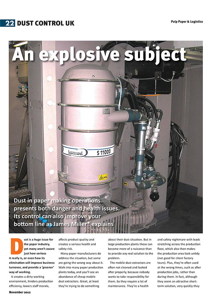 Dustcontrol UK Ltd. press release